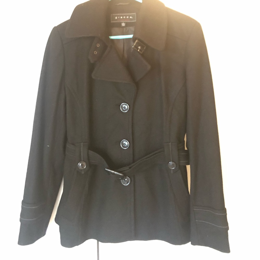 Black coat